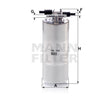 WK 7002 fuel filter in-line
