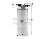 WK 7002 fuel filter in-line