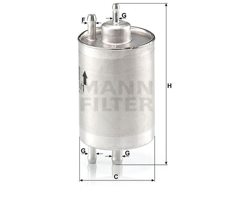 WK 720/1 fuel filter