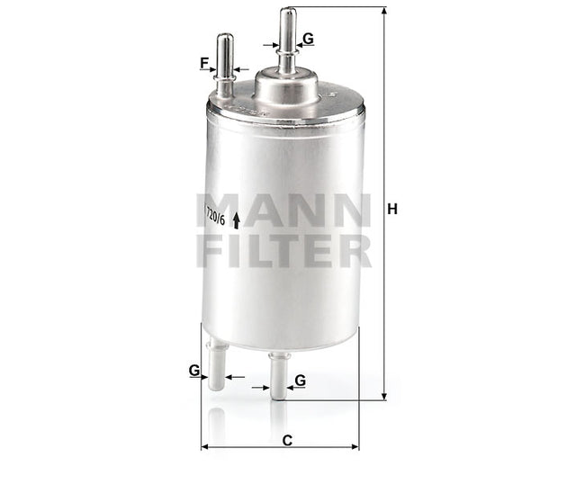 WK 720/6 fuel filter