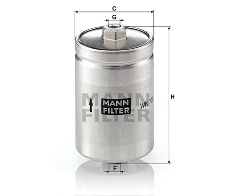 WK 725 fuel filter