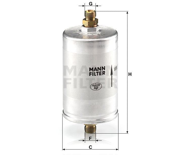 WK 726/3 fuel filter