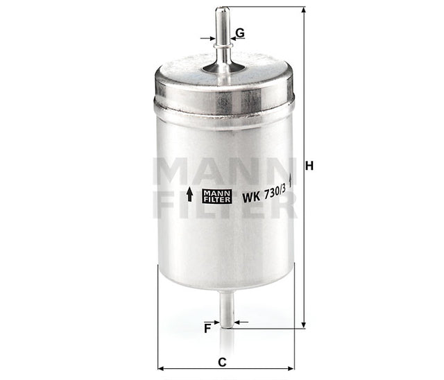 WK 730/3 fuel filter