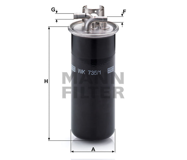 WK 735/1 fuel filter
