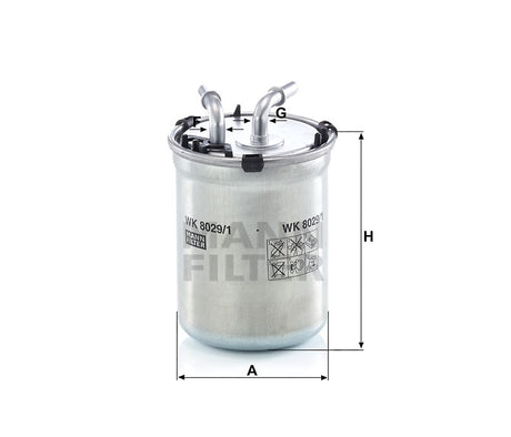 WK 8029/1 fuel filter