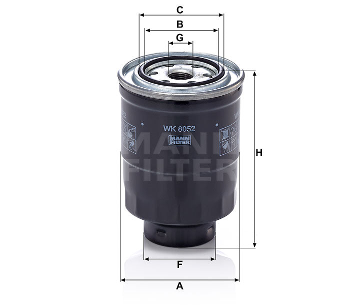 WK 8052 z fuel filter