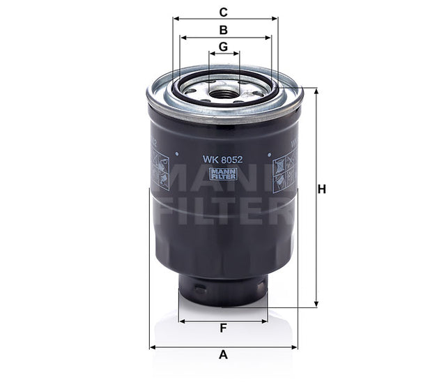 WK 8052 z fuel filter