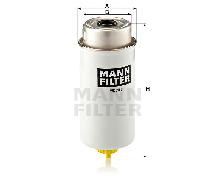 WK 8105 fuel filter spin-on