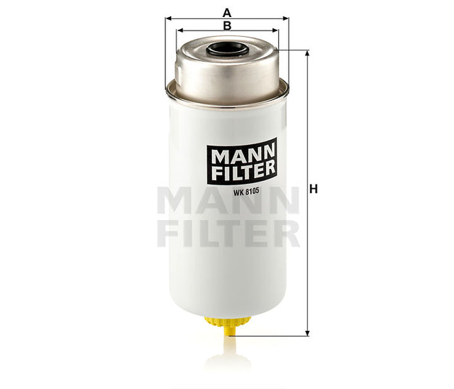 WK 8105 fuel filter spin-on