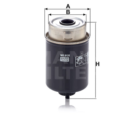 WK 8131 fuel filter