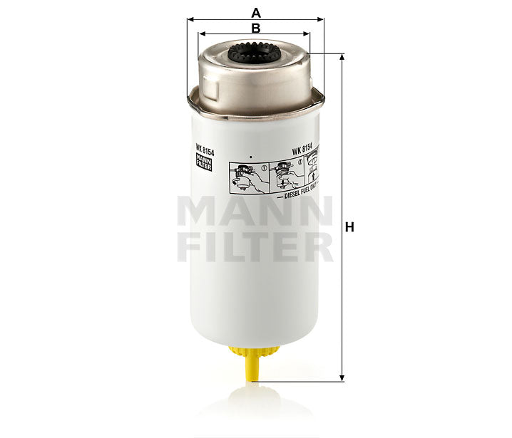 WK 8154 fuel filter