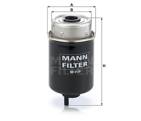 WK 8179 fuel filter