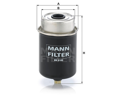 WK 8189 fuel filter
