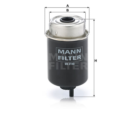 WK 8192 replaced by P551432