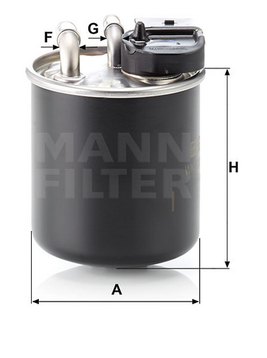 WK 820/16 fuel filter