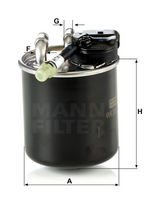 WK 820/17 fuel filter
