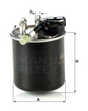 WK 820/17 fuel filter