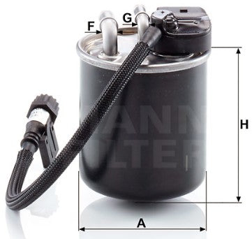 WK 820/19 fuel filter