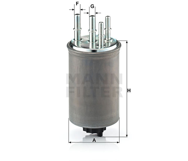 WK 829/5 fuel filter in-line