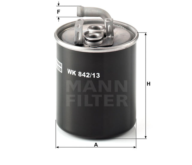 WK 842/13 fuel filter in-line