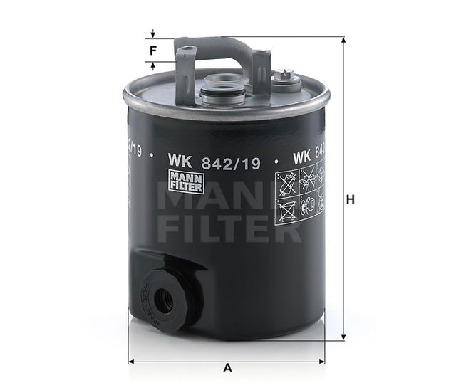 WK 842/19 fuel filter