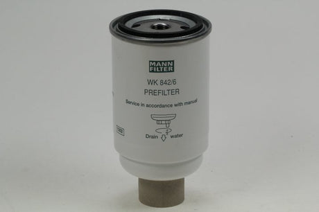 WK 842/6 fuel filter spin-on