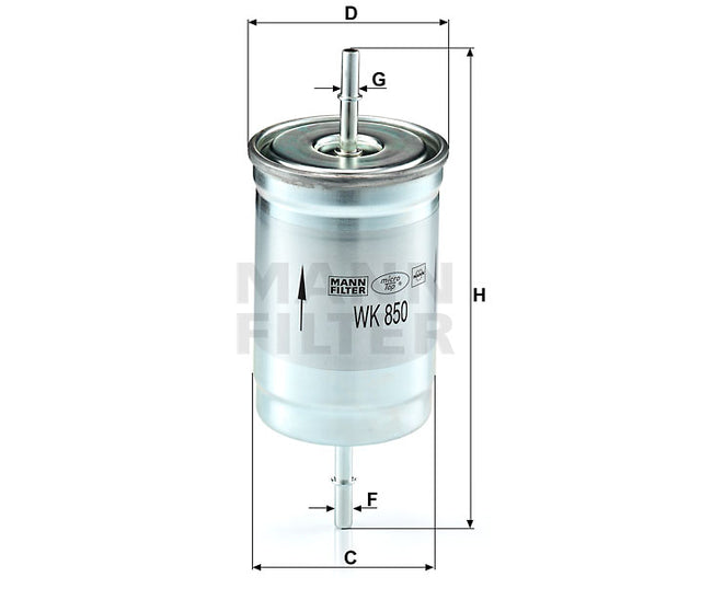 WK 850 fuel filter