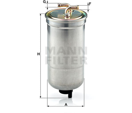 WK 853/16 fuel filter