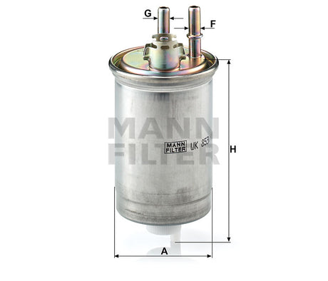 WK 853/18 fuel filter