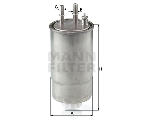 WK 853/21 fuel filter
