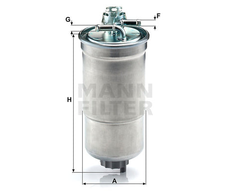 WK 853/3 x fuel filter
