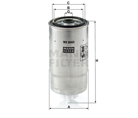 WK 854/3 fuel filter