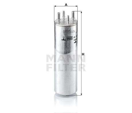 WK 857/1 fuel filter in-line