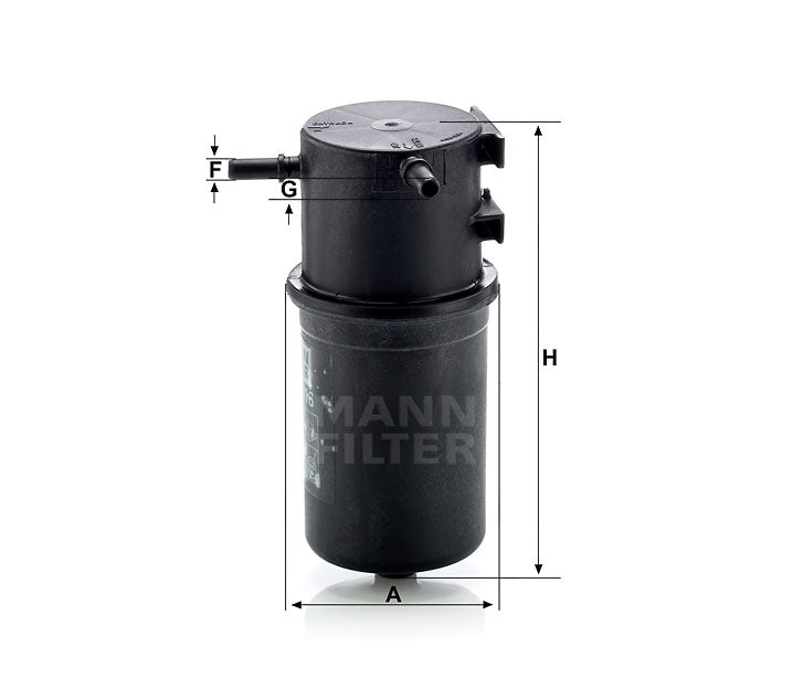 WK 9016 fuel filter in-line