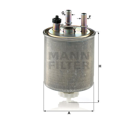 WK 9022 fuel filter