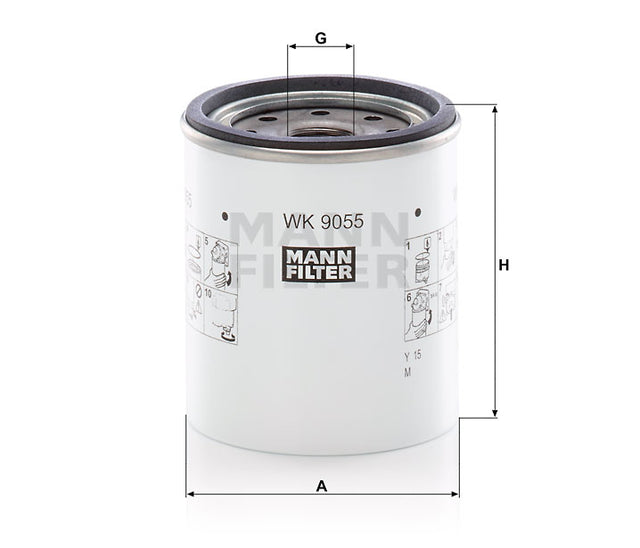 WK 9055 z fuel filter