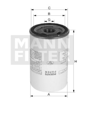 WK 9059 fuel filter