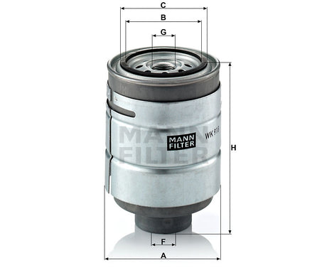 WK 918 x fuel filter