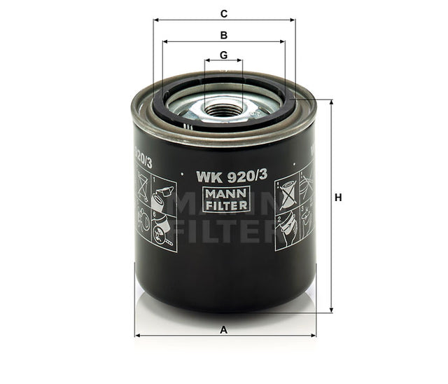 WK 920/3 fuel filter