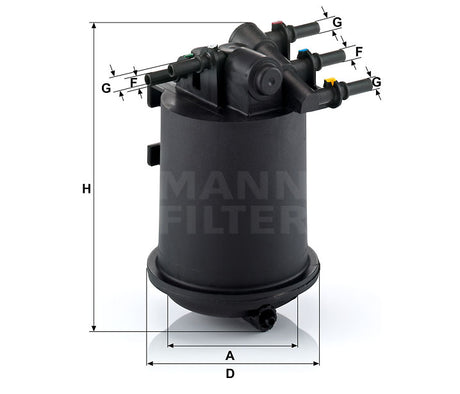 WK 939/1 fuel filter