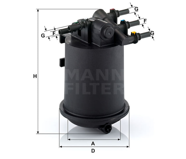 WK 939/1 fuel filter