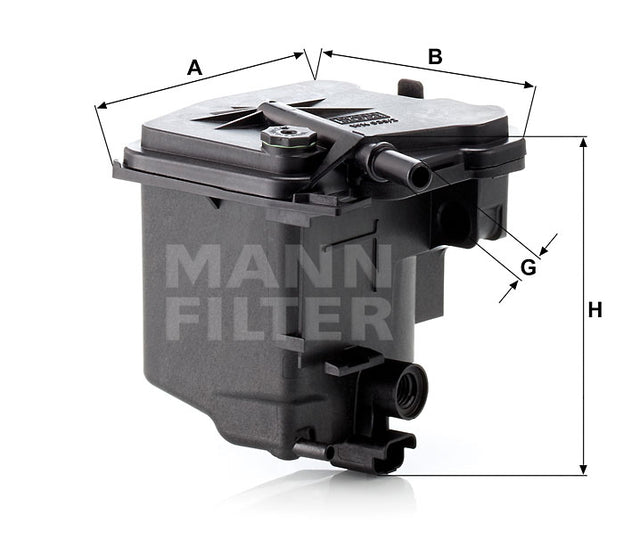 WK 939/2 z fuel filter in-line