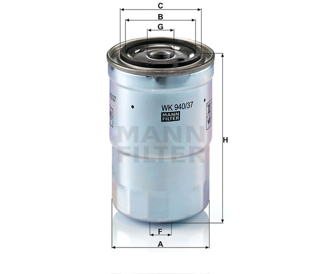 WK 940/37 x fuel filter