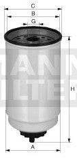 WK 965/4 x fuel filter