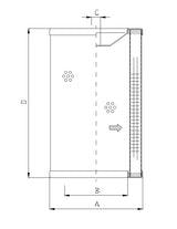 WP532 hydraulic filter element