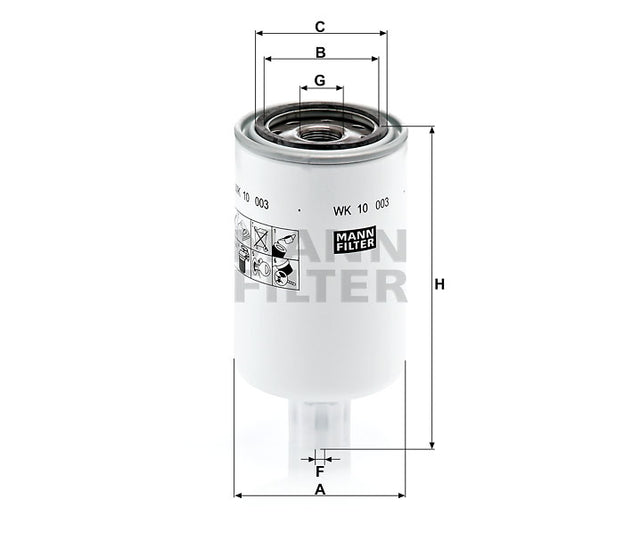 WP 10 003 oil filter