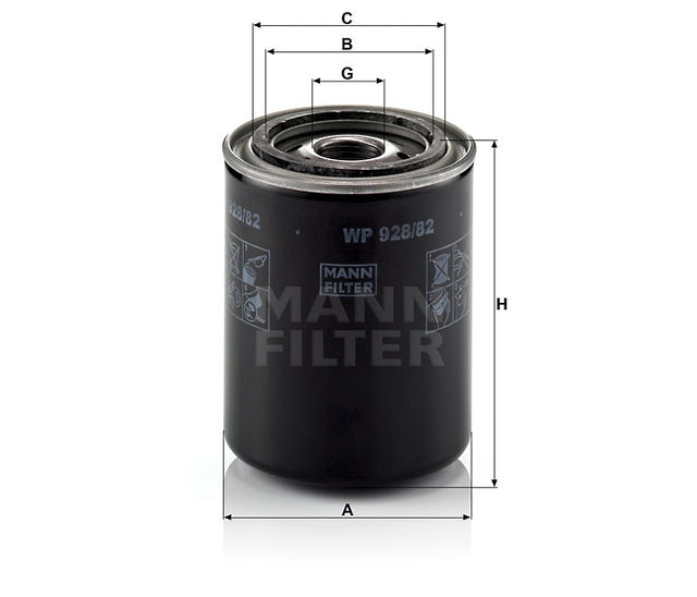 WP 928/82 oil filter