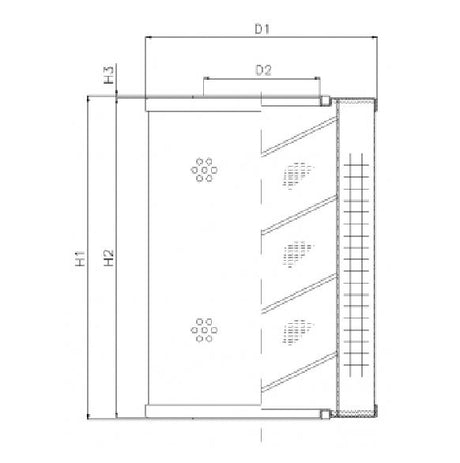 WT1082 hydraulic filter element