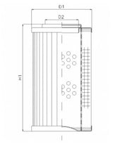 WT1402 hydraulic filter element