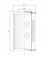 WT1429 hydraulic filter element